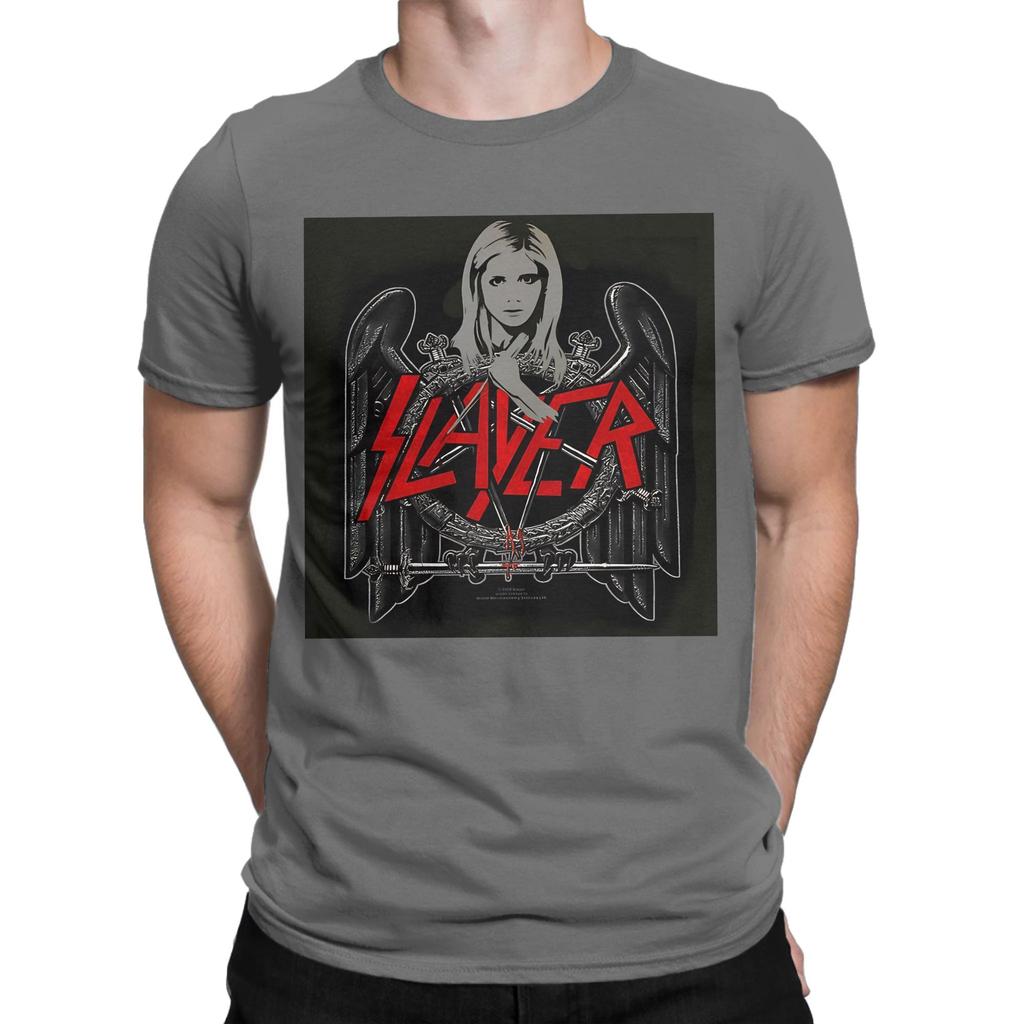 Buffy Slayer Funny 100 Cotton Tshirt Buffy The Vampire Slayer Band Tees Tops For Unisex