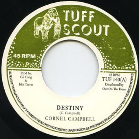 7inch Record CORNELL CAMPBELL Destiny Dub TUF140 Tuff Scout 2013 UK Reggae Ska Dub Used
