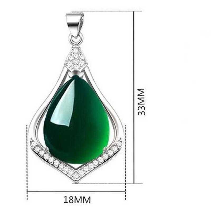 Sace Gems Женское ожерелье, кулон, медный сплав, циркон, модный подарок