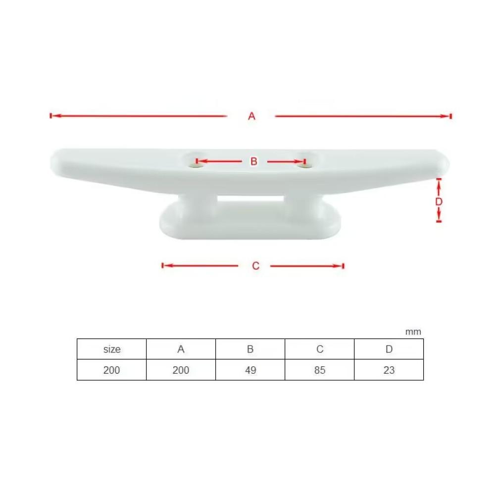 Нейлоновый болт для лодочного якоря – Болт для крепления к причалу с винтами из нержавеющей стали, Для каяка, каноэ, небольших судов, Домашний декор своими руками (Несколько размеров, Черный)