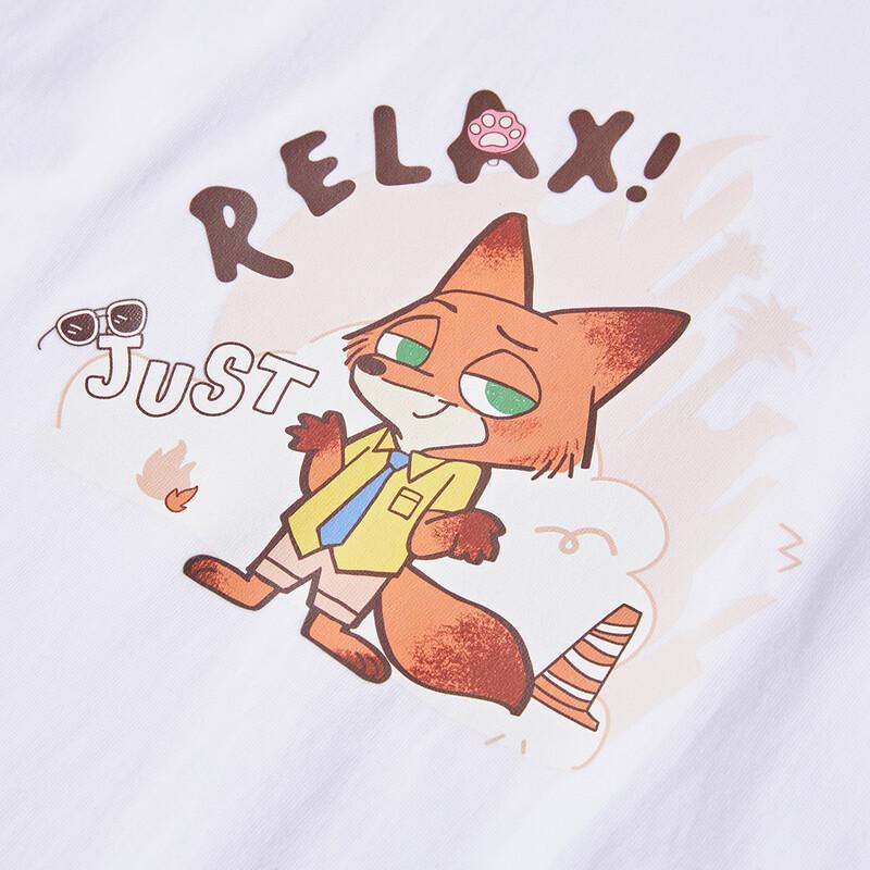 Disney Zootopia Kids' Cartoon Graphic Short-Sleeve T-Shirt