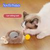 Cat Interactive Ball Toy Automatic Rolling Fake Tail Ball Rechargeable Smart Pet Electric Toy Toys for Cats Accessories Supplies