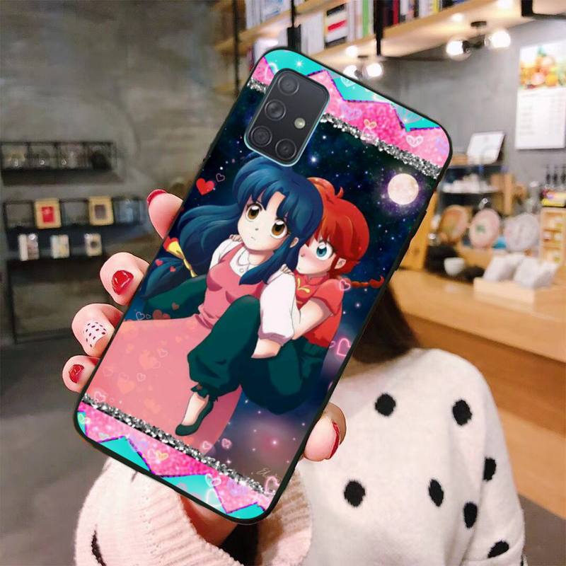 USAKPGRT Ranma 1 2 окрашенный чехол для телефона Samsung Galaxy A21S A01 A11 A31 A81 A10 A20E A30 A40 A50 A70 A80 A71 A51