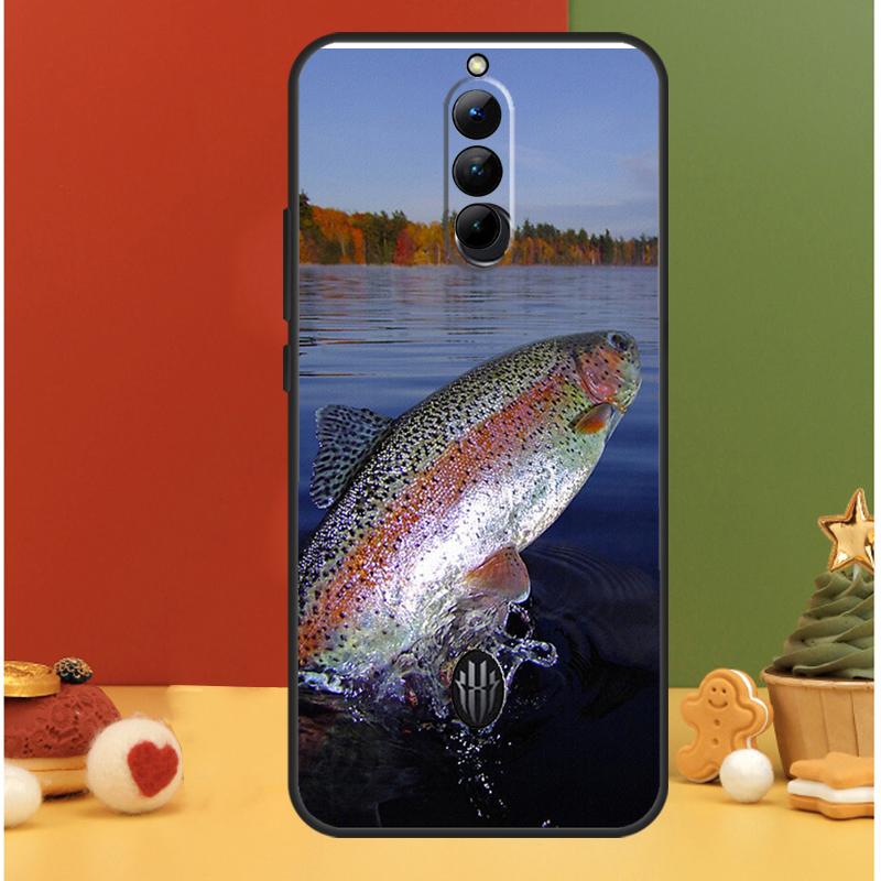 Винтажный Чехол для Рыбалки на Форель Для ZTE Nubia Red Magic 9 Pro Plus RedMagic 8 8S Pro Plus 6 7 6S 7S Pro 5G 5S 6R