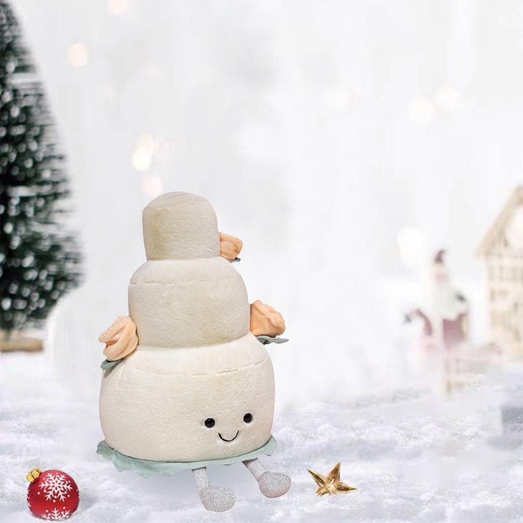 Милая маленькая кукла-торт, плюшевая игрушка, детская тряпичная кукла, плюшевая игрушка, детская тряпичная кукла, подарок для любителей плюшевых кукол