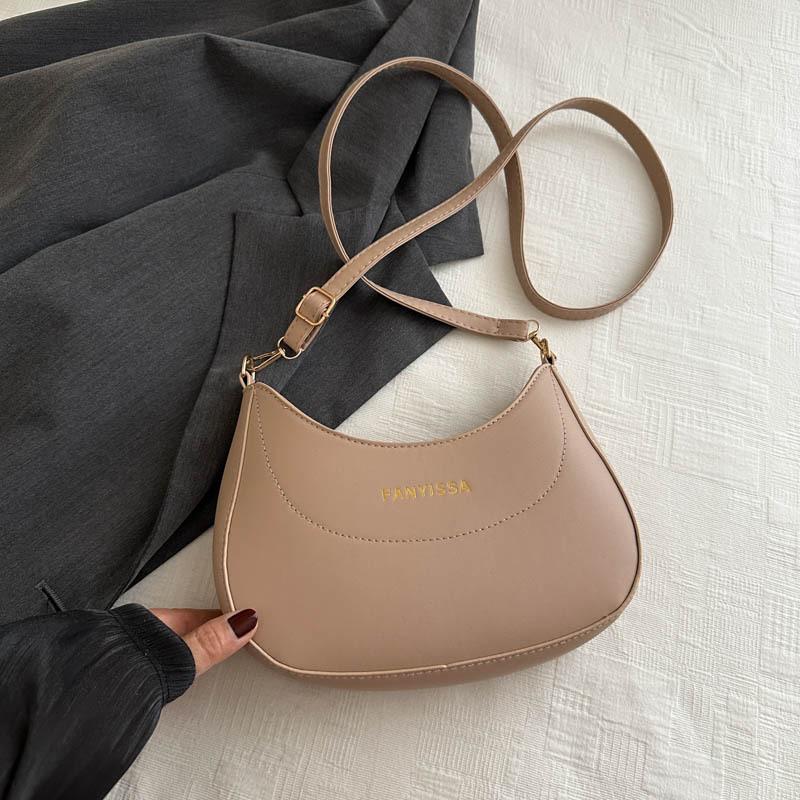 Простая и модная сумка для поездок на работу в форме полумесяца Простая и модная сумка через подмышку Новая летняя сумка через плечо высокой стоимости