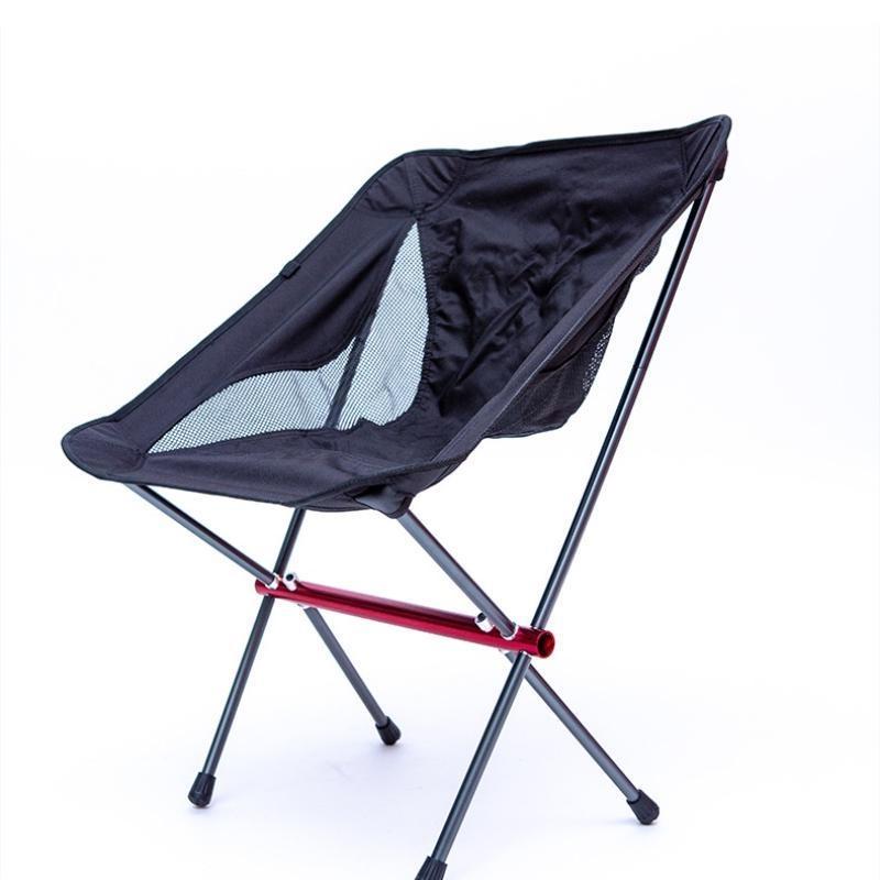 Складной стул для кемпинга с полностью алюминиевой рамой, компактный и портативный с сумкой для переноски, складной лунный стул для походов на природу, рыбалки и рюкзака