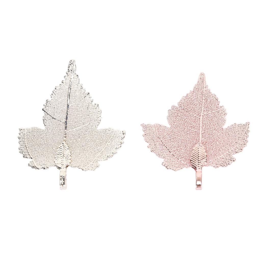 2 шт. Подвески в виде листьев Ручной работы DIY Подвески в виде листьев из цинкового сплава для изготовления ожерелий