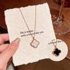 Elegant Micro-Inlaid Diamond Cross Necklace: Fresh Design for Women