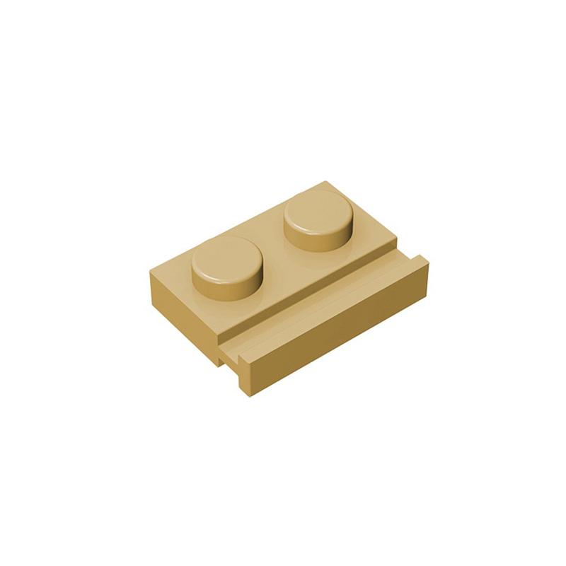 Нетоксичный Moc 10 шт. 3 Модифицированный 1x2 С дверной направляющей Набор строительных блоков Пластина Кирпичи Частичный Пазл Идея Игрушка Детский День Рождения Подарок Ребенку