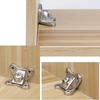10/20/30 pcs zinc alloy butterfly corner bracket, plank corner connector, removable corner bracket, with screws