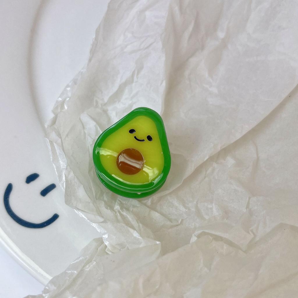 Мультяшный захват для фруктов Милая клубника лимон вишня Ацетатная заколка для волос Виноградная заколка для челки Заколка для собранных волос Верхняя заколка Аксессуар для волос