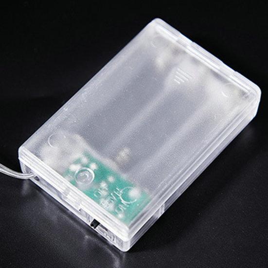 LED String Light Artificial Flowers Battery-operated Colorful Garland Valentines Day Christmas Party New Year Decoration LED Light