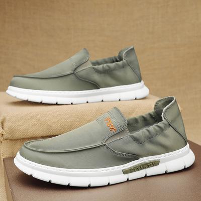 Модные парусиновые туфли PARZIVAL, дышащие мужские мокасины без застежек, удобная мужская повседневная обувь для вождения, дизайнерская обувь Zapatos De Hombre