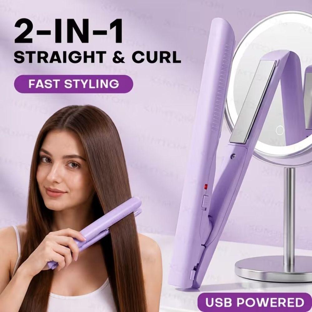 USB Powered Professional Styling Tool Electric Fluffy Hairpin Curling Clip Home And Travel Use
