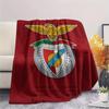 Benfica LOGO  FlAannel Blanket, High quality Comfortable for All Seasons, Home Decor, Warmth and Comfort