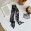 Decoration Slender Scarf Leopard Print Neck Scarf Fashion Decor Ribbon Scarf  Bag Decoration
