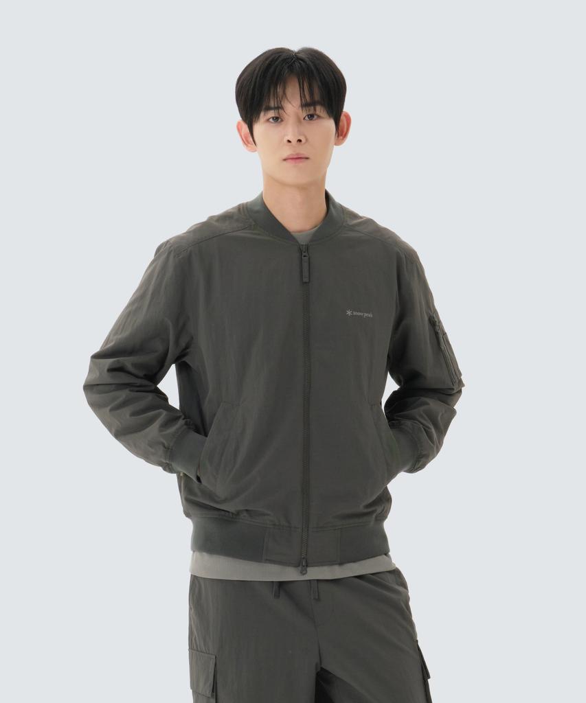 Куртка-бомбер Snowpeak Apparel Cample (S26Zmcwb14) Деревенский хаки