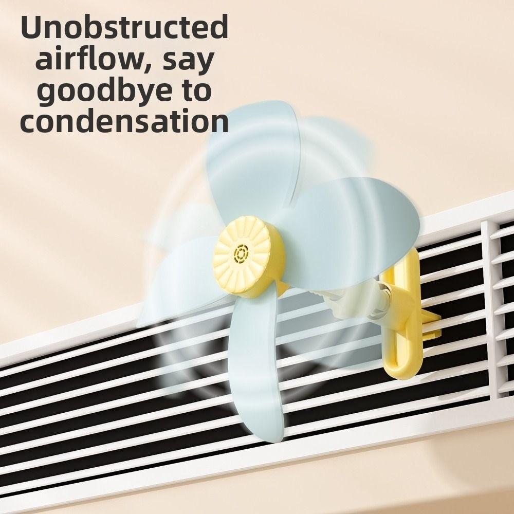 1/3Pcs Wall Mounted Conditioning Guide Fan Anti Direct Blowing Air Conditioner Vent Fan Study Room