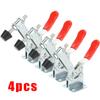 4Pcs Metal Toggle Clamps Quick Toggle Release Horizontal Toggle Clamps Tools