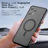 Ударопрочный чехол для Nothing Phone 3A Lite Pro Магнитная Беспроводная Зарядка Мягкая Рамка из ТПУ Полупрозрачная Матовая Пластиковая Крышка Fundas