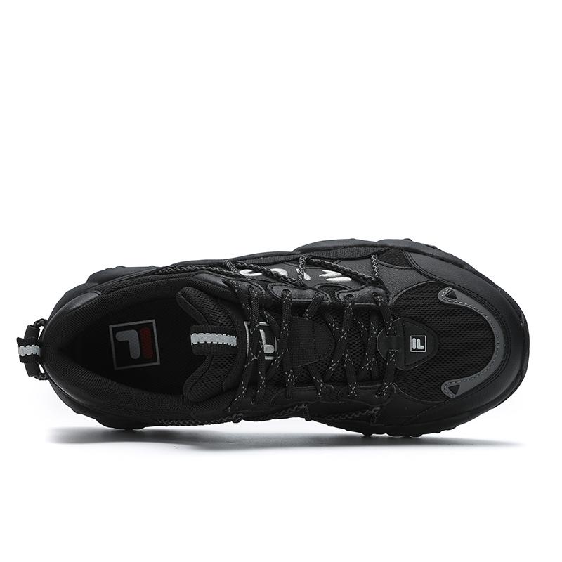 Fila Fluid 6 Cat Paw Shoes Fashion Versatile Simple Comfortable Sports Low Top Casual Shoes Women Sneaker Black F12W512103FBK