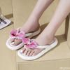 Модные Летние 2025 Женские Мягкие Сандалии Бабочка Орхидея Для Улицы Пляжа Простые Повседневные Элегантные Противоскользящие Износостойкие Женские Сандалии