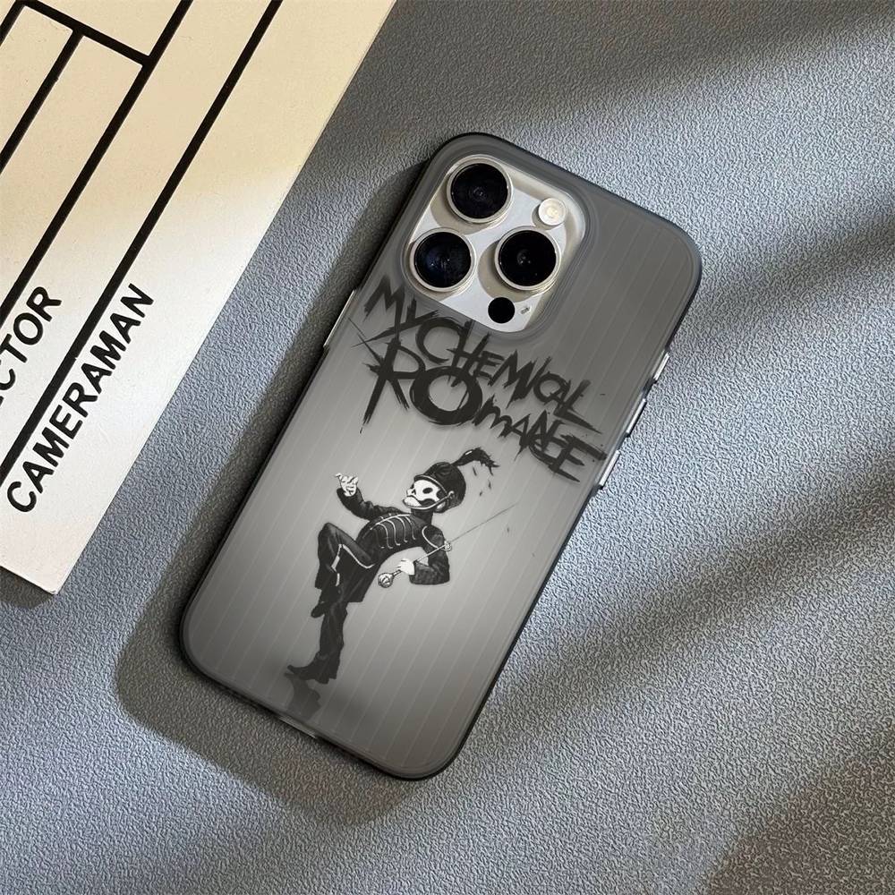 Чехлы для телефона My Chemical Romance для iPhone 17 16 15 14 Plus 13 12 11 Pro Max Pro, роскошные чехлы в полоску