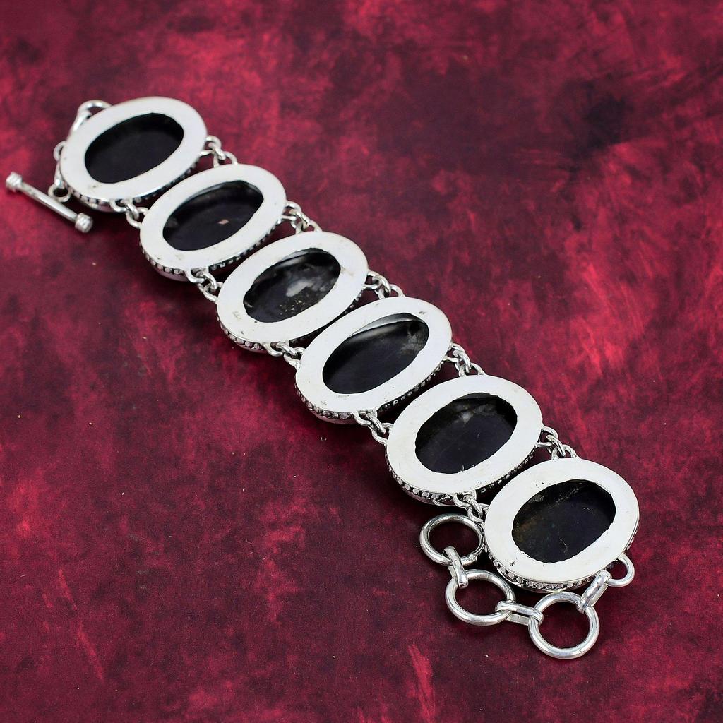 Браслет из сугилита, ювелирные изделия из цельного серебра 925 пробы с драгоценными камнями, браслет ручной работы на День матери