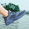Summer New Men's Shoes Fashionable Large Mesh Breathable Outdoor Creek Walking Shoes Low-top Leisure Travel Mountaineering Sports Shoes Men