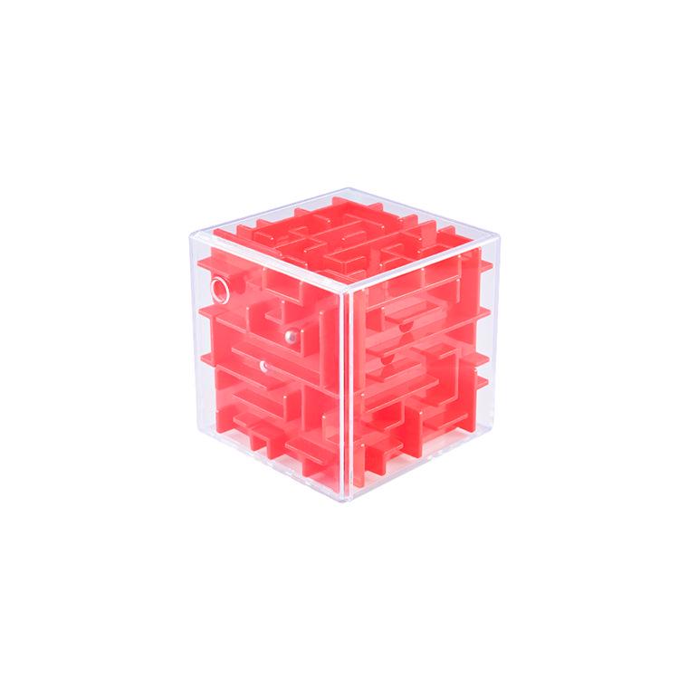 6 см 3D лабиринт-куб игрушечная игра для детей металлический шар развивающая головоломка для обучения мозга для детей и взрослых