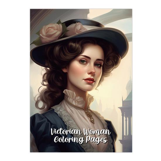 Anime Characters Coloring Book for Adults Teens Skull Woman Coloring Book DIY Stress Relief Art Book