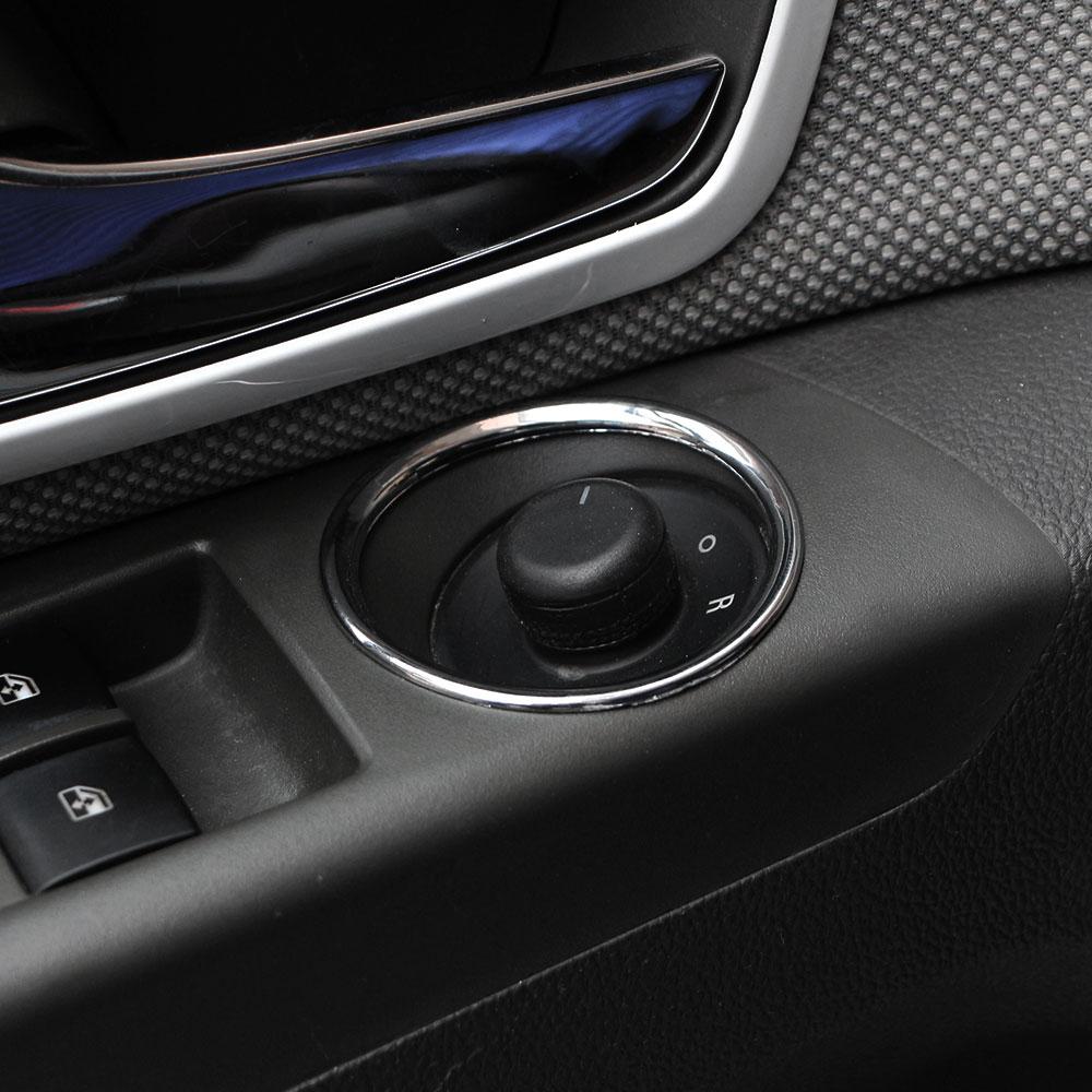 Наклейка-кольцо на панель ручки регулировки бокового зеркала заднего вида для Chevrolet Cruze Хэтчбек Седан 2009 - 2014 ABS Аксессуары