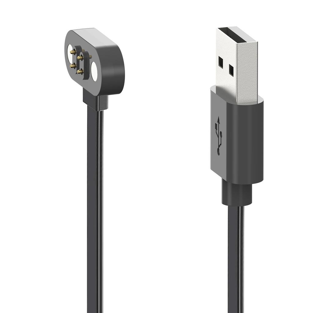 Earphone Charger Adapter 4 Pin USB Charging Cable Power Charger for Mojawa Run Plus Earphone