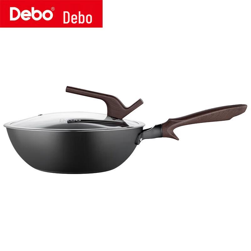 Debao Zenas 28cm Fine Iron Non-Coating Wok