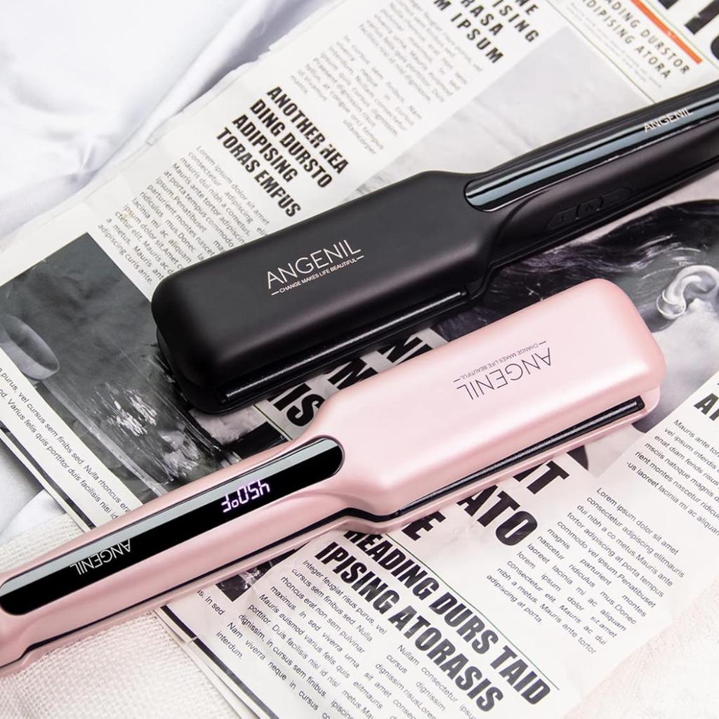 Ceramic Hair Curler Straightener 2in1 Ionic Technology + Free Qv