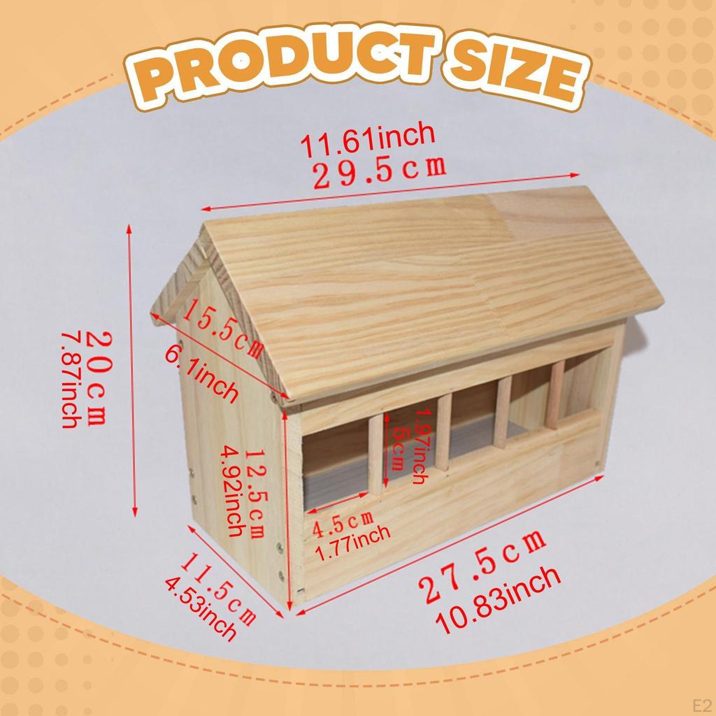 Кормушка для голубей Миска для кормления птиц Принадлежности Дерево Диспенсер для куриного корма для цыплят голубей
