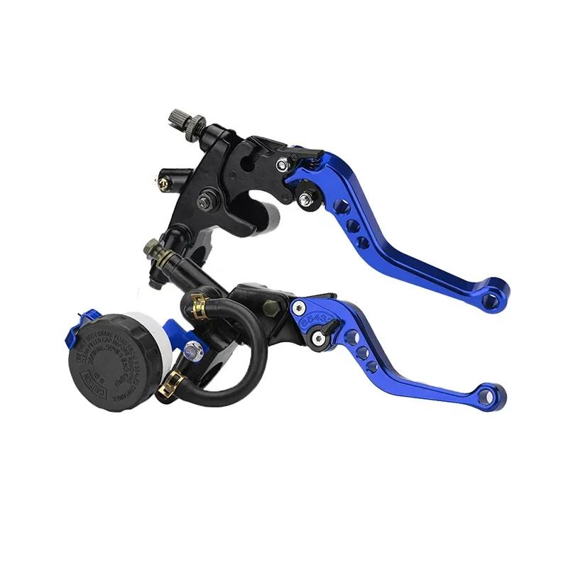 Universal 7/8" 22mm CNC Aluminum Brake Clutch Pump Lever Hydraulic Master Cylinder for 250cc-500cc Dirt Pit Bike Motorcyle parts