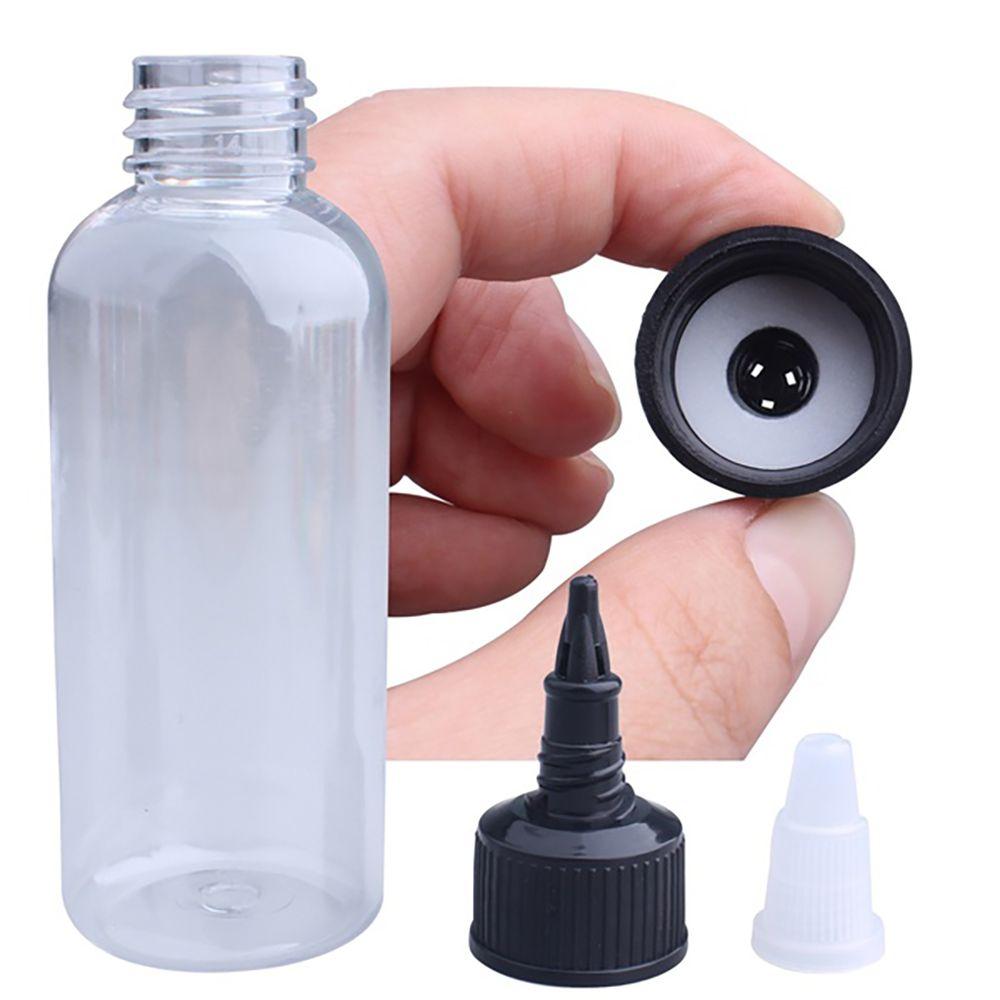 Cap Makeup Tools Squeezable Tattoo Ink Bottles Refillable Bottles Pigment Container Dropper Bottles