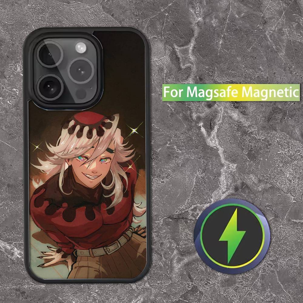 Douma D-DemonS S-Slayer Phone Case For iPhone 16,15,14,13,12,11,Pro,Max,Plus,Mini,SE Magsafe Magnetic Wireless Charging