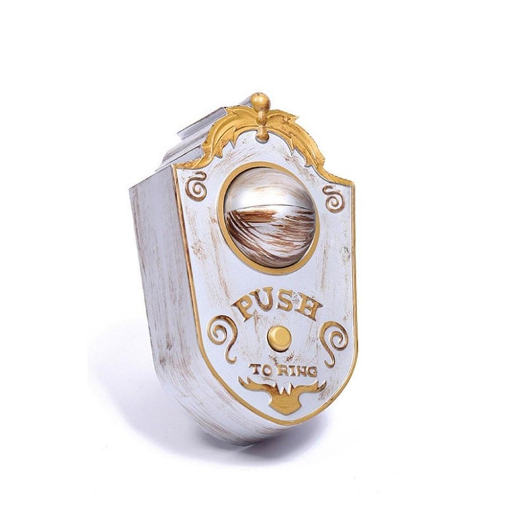 Украшение для дверного звонка на Хэллоуин, одноглазый, День привидения, светящаяся подвесная деталь, подвеска на всю дверь