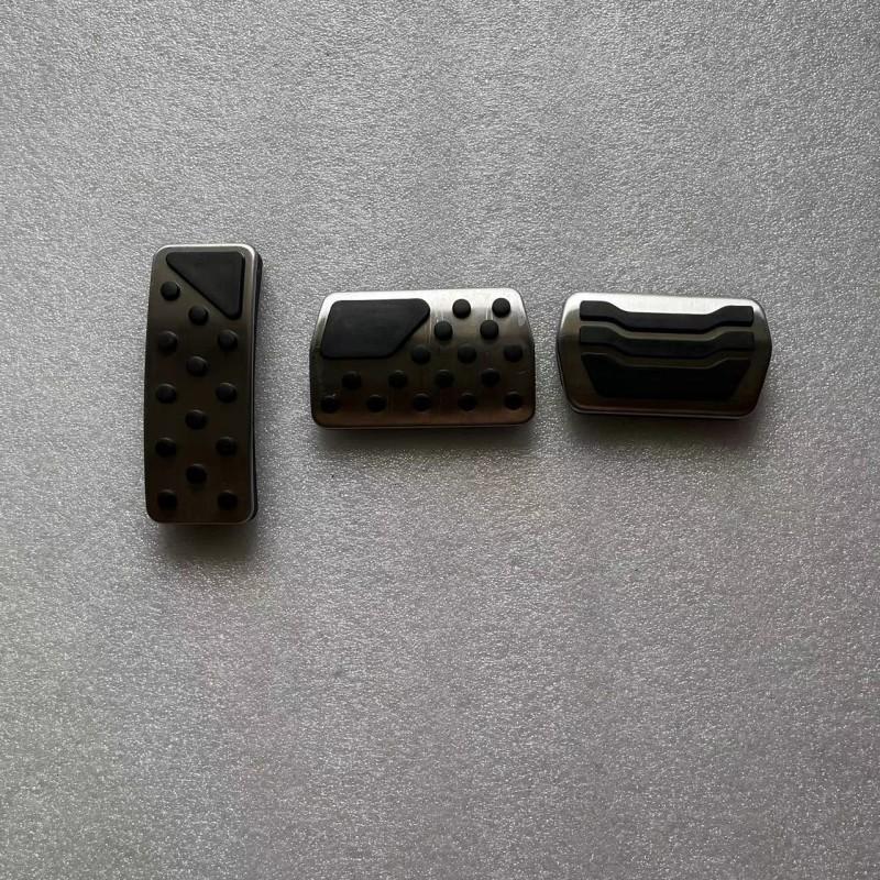 LHD Car Rest Foot Brake Fuel Clutch Pedal Plate Cover for jeep