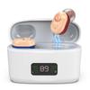 LED Display Digital Hearing Aids Rechargeable Noise Reduction Sound Insulation Deaf Headphones Amplifier