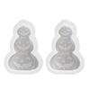 2Pcs Halloween Pumpkins Skull Silicone Molds Plaster Silicone Molds for Epoxy Resin Candle Halloween Festival Decoration