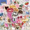 10/50PCS Aesthetic Pinterest Sticker Decoration Fashion Harajuku Sticker Pack for Watercup Laptop Scrapbook Notebook Diary Stickers