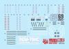 HG RG EG Robot MS Yukisha Detail Up Water Transfer Decal Custom Fluorescence!! 1/144 (для 1/44 HG-37) [Элемент]