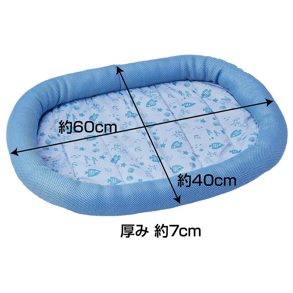 Petio Подушка-бортик средней кровати для собак и кошек, антибактериальная и с мгновенным охлаждающим эффектом, дезодорирующая, кровать,