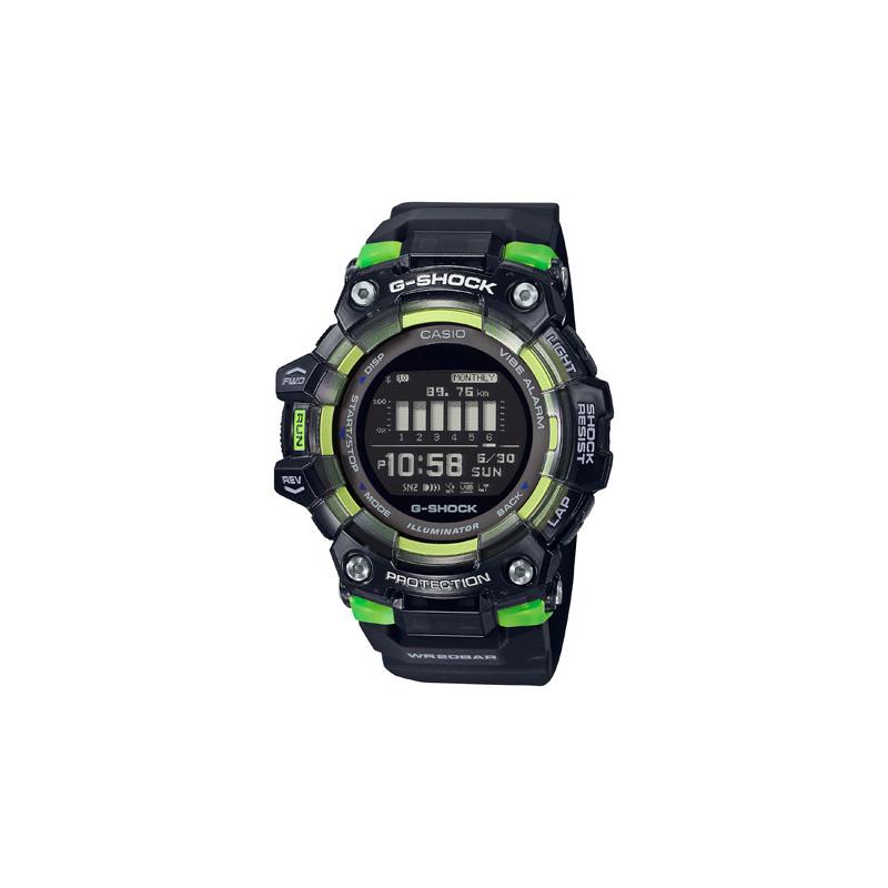 Casio G-SHOCK Series Fashionable Street Cool Advanced Bluetooth Smart Connection Outdoor Recommendation Quartz Movement Resin Strap GBD-100SM-1PRD
