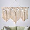 Handwoven Bohemian Tapestry Wall Hanging Decor Living Room Bedroom Minimalist Cotton Macrame Door Divider