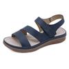 Women Casual Sandals 2024 Summer New Fashion Fish Mouth Female Wedge Heel Slip-on Light Comfortable Beach Shoes Zapatos De Mujer